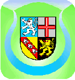 Saarland-Wappen mit Saarschleife